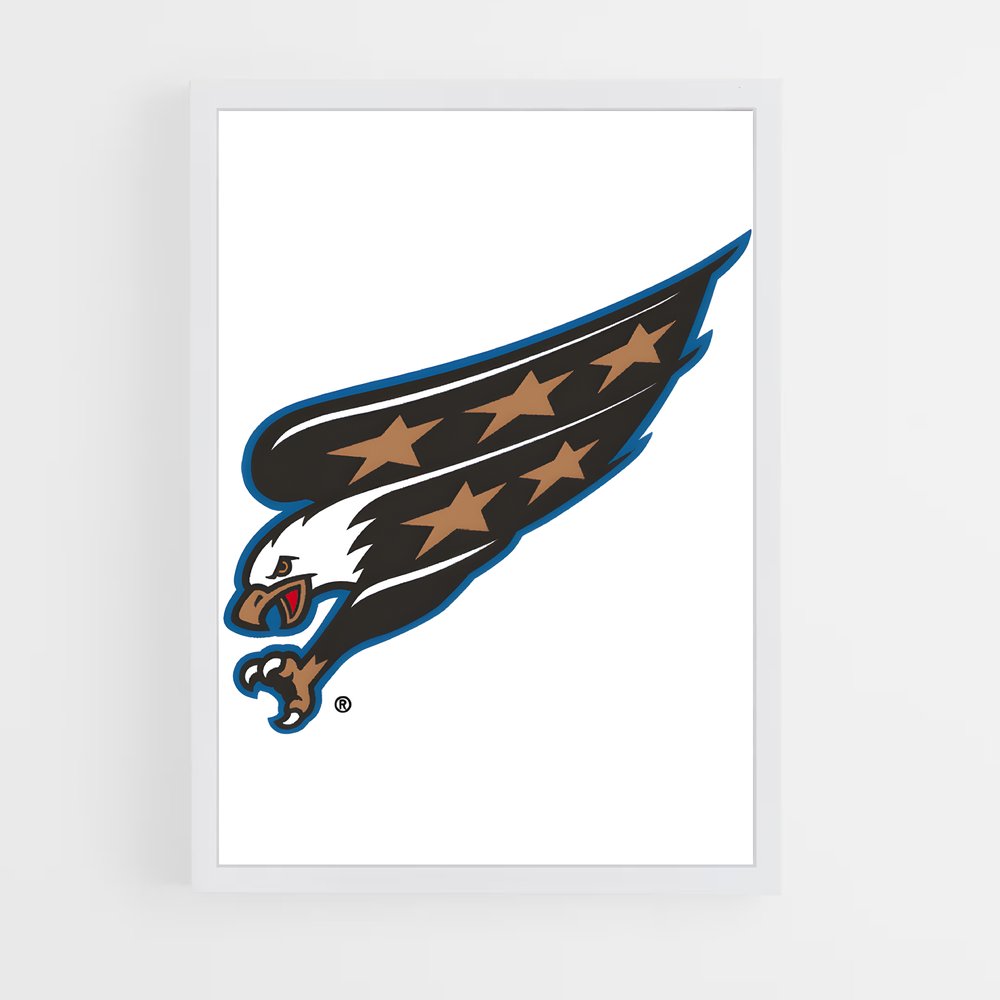 Poster Eagles de la Capitale – affiche Hockey sur glace (vue 3)
